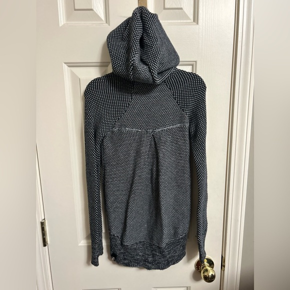 Ivivva By Lululemon Just Cozy Hooded Full Zip Sweater Jacket Size 7 - Picture 7 of 7